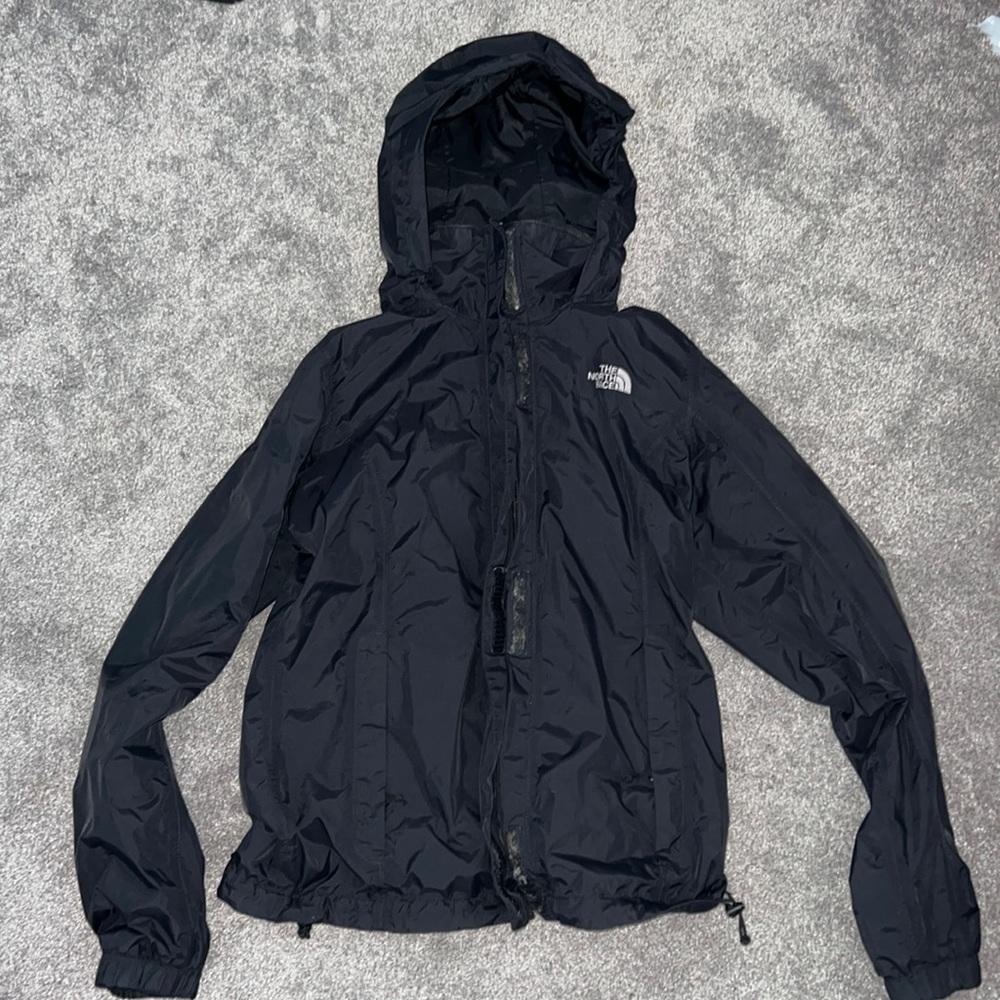 The North Face Rain Jacket Hyvent Black
